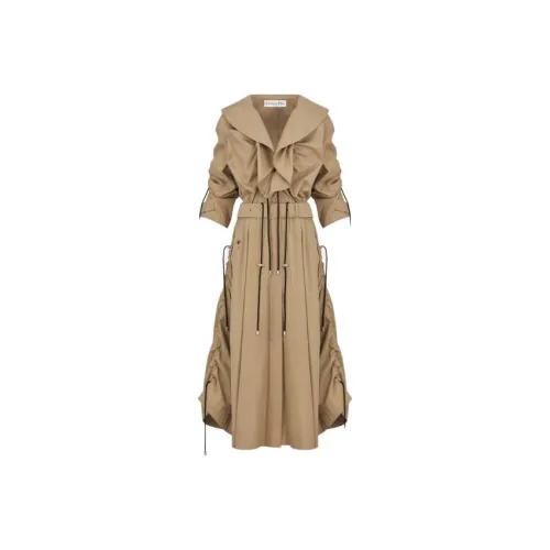 DIOR Хаки Женский Тренч