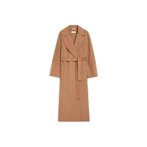 'S MAX MARA Верблюжий Женское Пальто