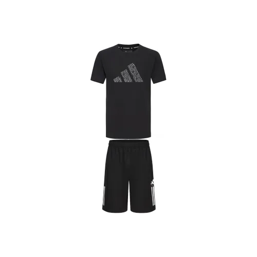 Adidas Taekwondo Повседневная Спортивная Одежда Мужская Черная