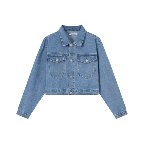 JEANSWEST Синие Женские Джинсовые Куртки