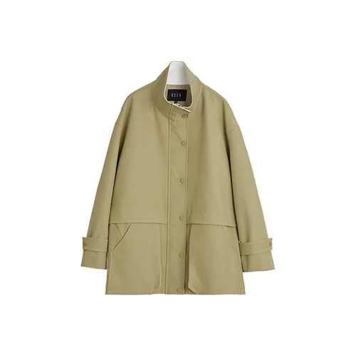 ELLE Тренчкот Женский Светлый Хаки