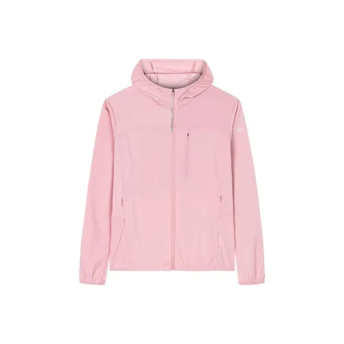 ANTA Outdoor Collection Защита от солнца Одежда с защитой от ультрафиолета Женская Мягкий Розовый