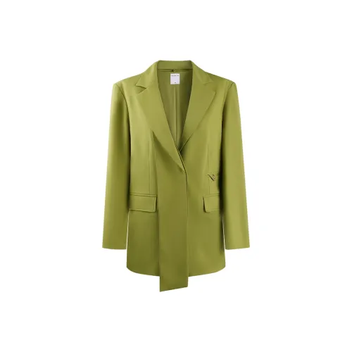 THE SEA LIFE Бизнес-костюм женский мохово-зеленый