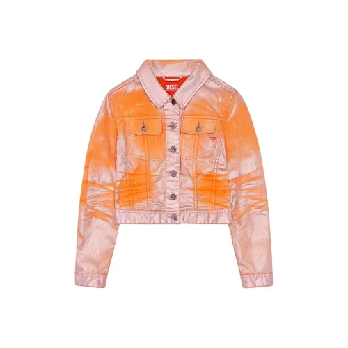 DIESEL Denim Куртка Женская Orange