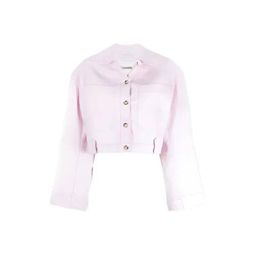 NANUSHKA Розовое женское короткое пальто