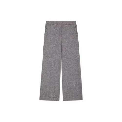 Theory Серые Женские Вязаные Спортивные Брюки