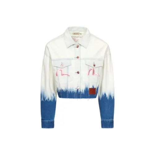 EVISU Denim Куртка Женская Белая