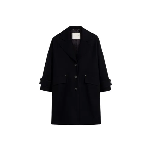 MACKINTOSH FW24 Пальто Женское Морской Синий