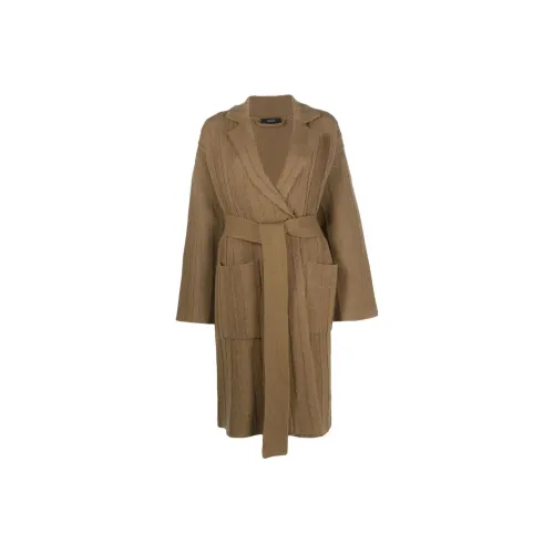 JOSEPH Хаки Женское Пальто