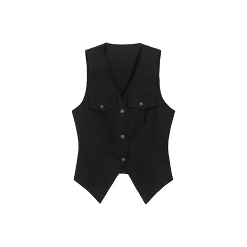 ETSE Черные Женские Жилеты