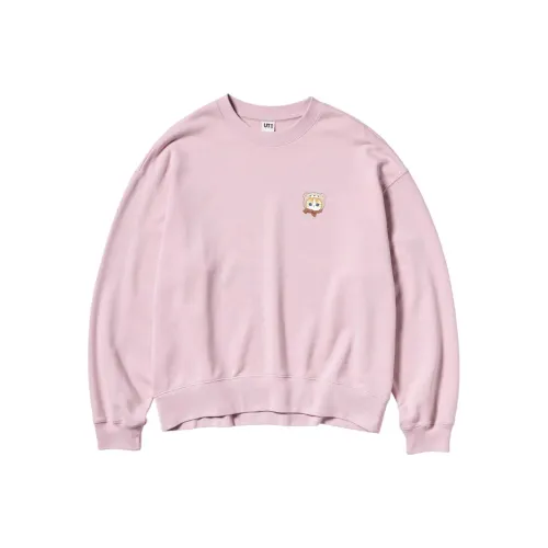 UNIQLO Shark Cat Collaboration Розовый Женские Свитшоты