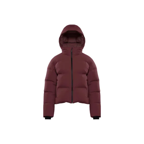 ARITZIA The Супер Puff2OTM Shorty RainstopTM Пуховик Женские Spiced Burgundy Spiced Burgundy