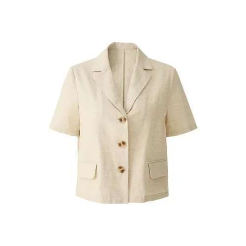 YALIDA Бежевый Женские Офисные Костюмы