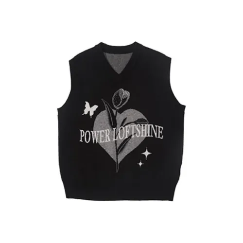 LOFT SHINE Черные Женские Жилеты