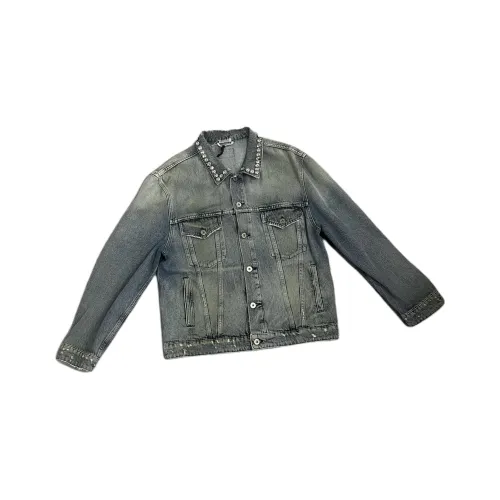 MIU MIU FW19 Denim Jacket Women's Blue MIU MIU FW19 Деним Куртка Женская Синяя