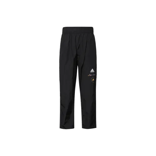 Adidas Вязаные Тренировочные Штаны Женские Черные