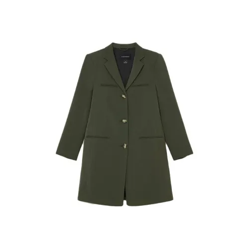 CLUB MONACO Бизнес-костюм женский оливково-зеленый