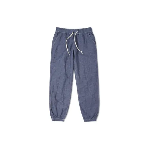 Converse Вязаные Спортивные Штаны Женские Светлый Лазурный Синий