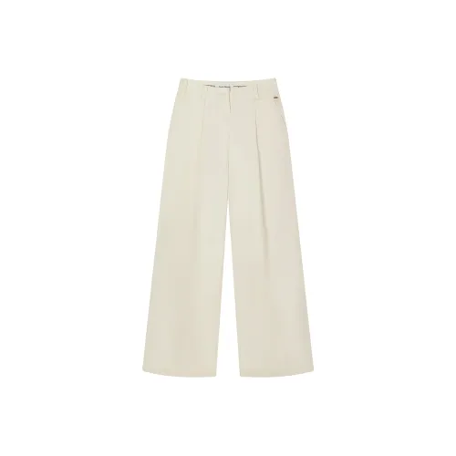 Teenie Weenie Повседневные брюки цвет слоновая кость женские