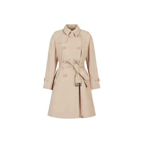 EMPORIO ARMANI Светло-янтарный Женский Тренч