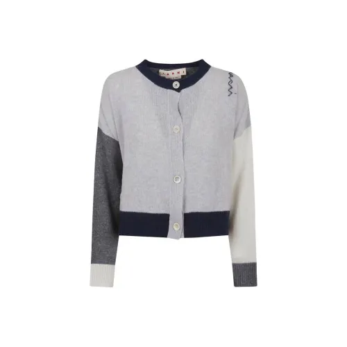 MARNI SS25 Трикотаж Женский Светло-Серый