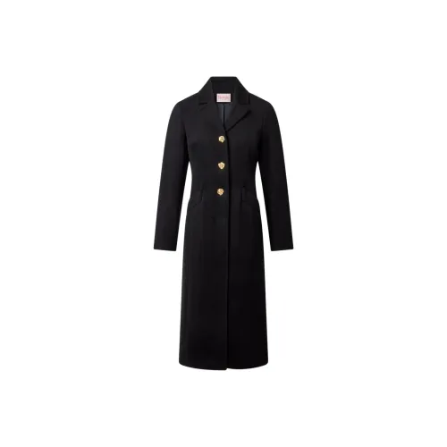 Rouje FW24 Federico Пальто Женское Черное