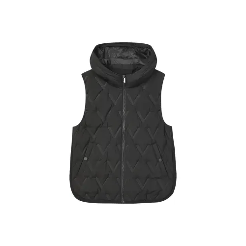 FILA Глубокий Черный Женский Пуховый жилет