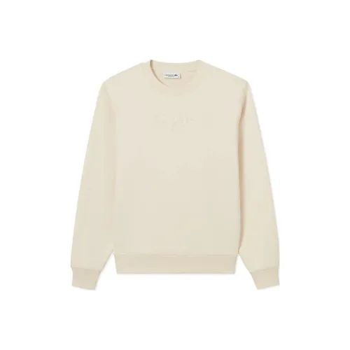 LACOSTE Collaboration SS25 Толстовка Женская Кремово-Белая