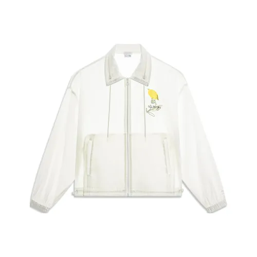 LINING Chinese Culture Series Тренчкот Женский Айвори