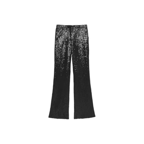 MSGM Черные Женские Повседневные Брюки