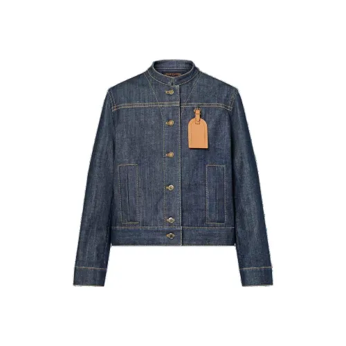 LOUIS VUITTON XXL SS23 Denim Jacket Women's Blue LOUIS VUITTON XXL SS23 Деним Куртка Женская Синяя