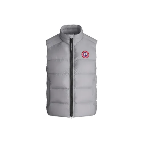 Canada Goose Cypress Series Жилет Женские Серебряный Пламя