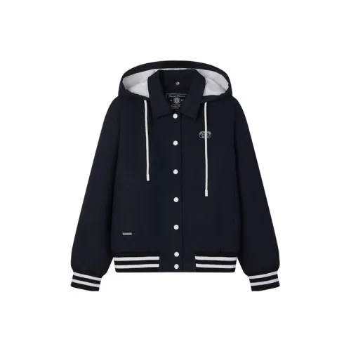Teenie Weenie Cropped Jacket Women's Dark Blue