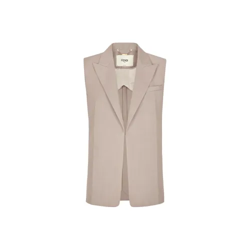 FENDI Серые Женские Жилеты