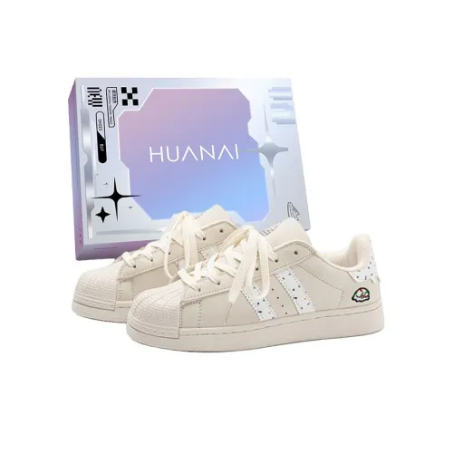 HUANAI Низкие кроссовки для скейтбординга унисекс цвет экрю