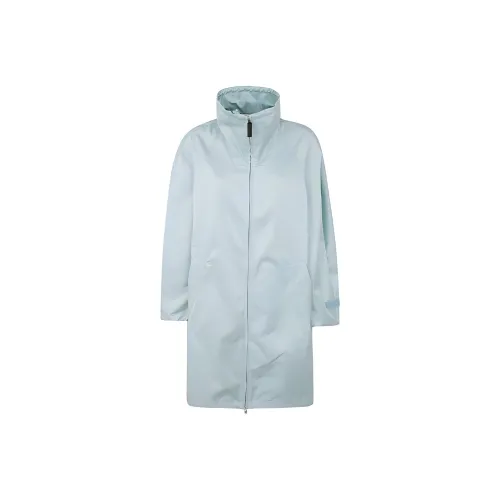 MARNI Тренчкот Женский Светло-Синий