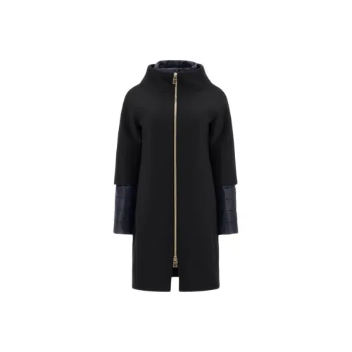 HERNO Eco Wool Nylon ULTRALIGHT Coat Women's Black