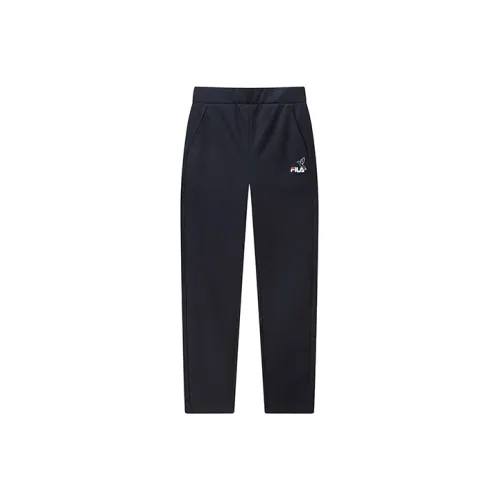 FILA Легендарный синий Женские Вязаные Тренировочные Брюки
