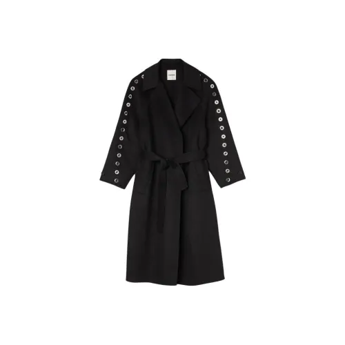 Sandro Люверс Тренчкот Женский Черный