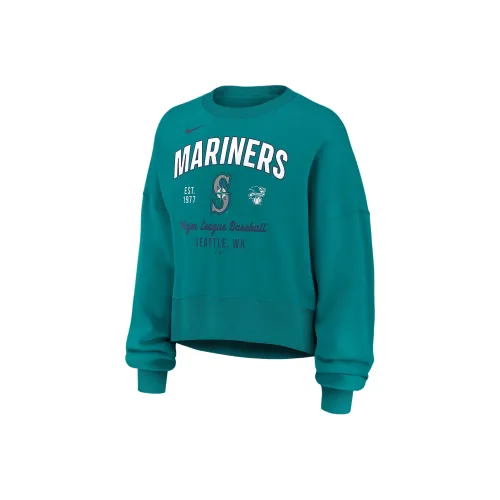 Nike x MLB Seattle Mariners Толстовка Женские Циановый