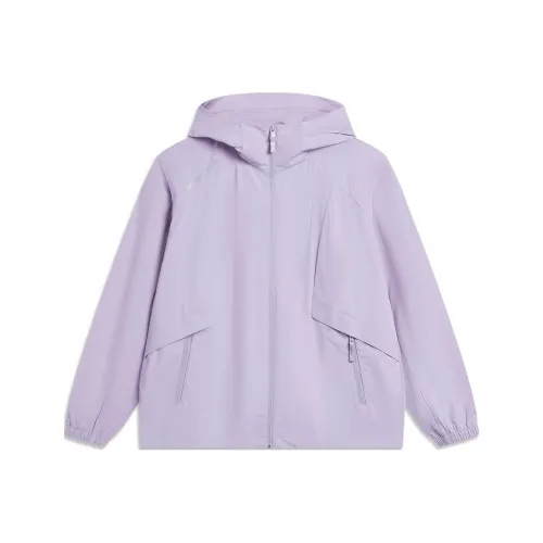 Лайнер Легкий Одежда с Защитой от UV Женская Фиолетовый Лотос