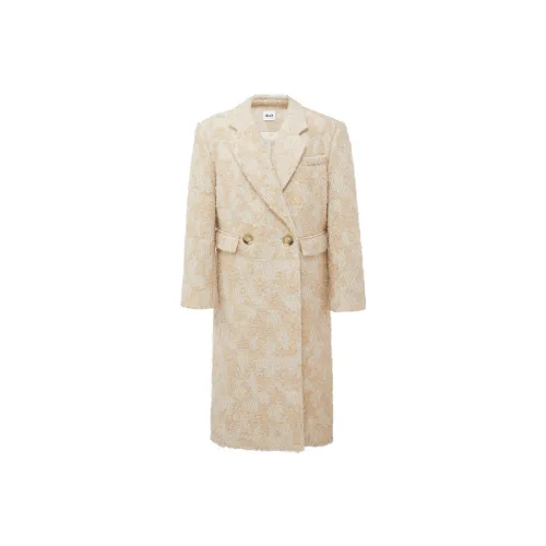 d'zzit Желтое Женское Пальто