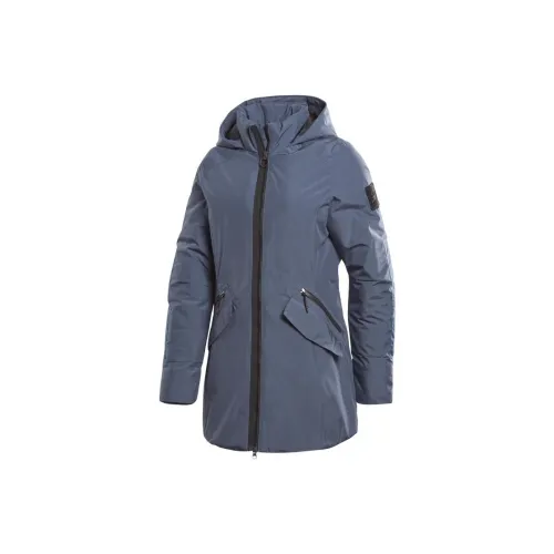 Reebok Индиго Женские Объемные Куртки (Пуфы)