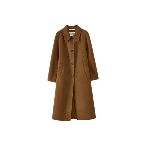 MARC OPOLO Пальто Женское Шоколадно-Коричневый 774