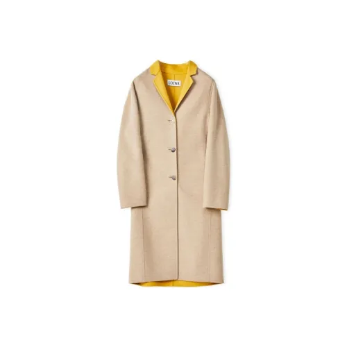 LOEWE Хаки Женские Бархатные Куртки