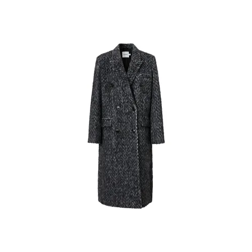 Hopeshow Пальто Женское Звезда Белый Серый