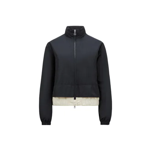 Moncler FW24 Down Jacket Women's Navy Blue