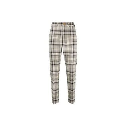 Vivienne Westwood Серо-зеленые Женские Повседневные Брюки