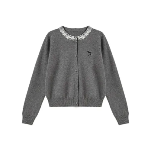 WESTLINK Cropped Coat Women's Gray WESTLINK Укороченное пальто женское серого цвета