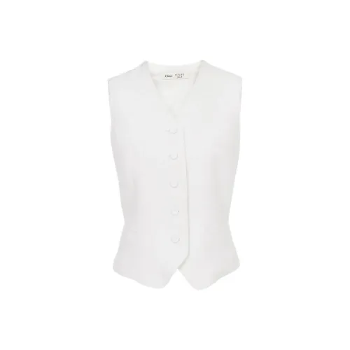 Chloé Белые Женские Жилеты